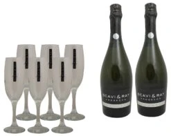 Scavi & Ray Prosecco Spumante 1,5 Liter Gläser Set