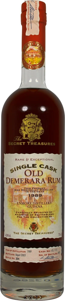 Secret Treasures Rum Old Demerara 1989 0,7l
