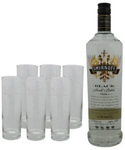 Smirnoff Black Label Gläser Set