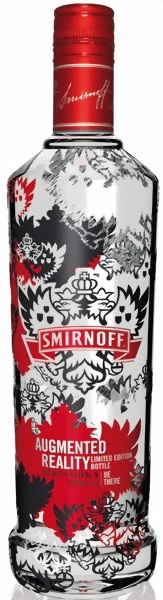 Smirnoff Vodka Augmented Reality 0,7 Liter