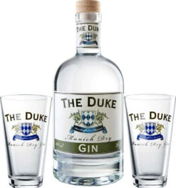The Duke Munich Dry Gin 0,7 Liter Mit Gläsern