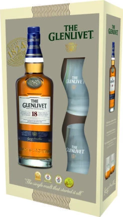 The Glenlivet Whisky 18 Jahre Im Geschenkset