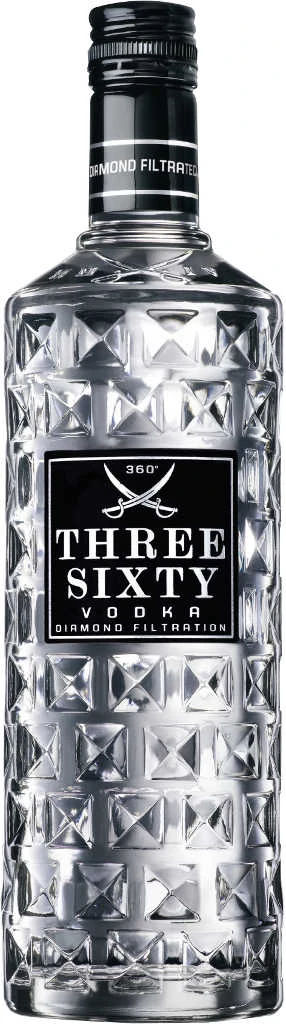 Three Sixty Vodka 1l 1 Three Sixty Vodka 1l