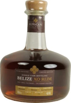 West Indies Rum & Cane Merchants Belize XO 0,7 L